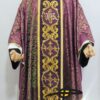 Casulla con estolón bordado