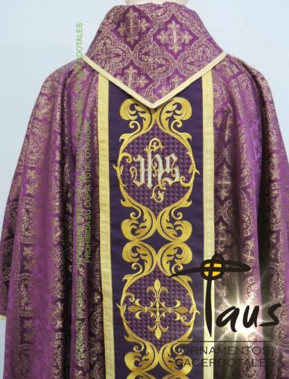 Casulla con estolón bordado - Imagen 2