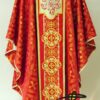 Casulla con estolón bordado - Imagen 2