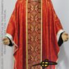Casulla con estolón bordado