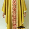 Casulla con estolón bordado