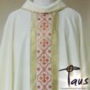 Casulla - estolón en tela brocada - Imagen 2