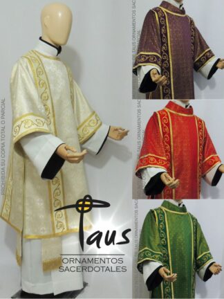 Conjunto litúrgico dalmáticas
