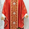 Casulla con estolón bordado