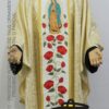Casulla mariana - estolón Guadalupe bordado - Imagen 2
