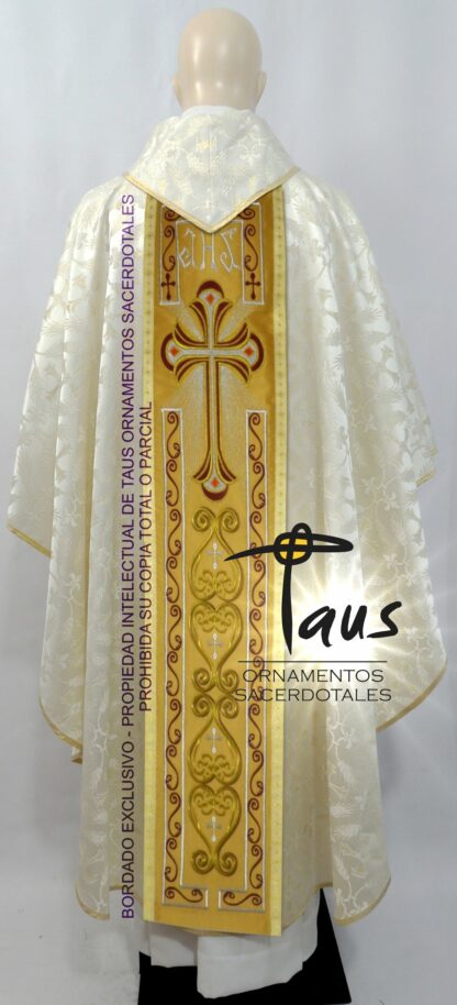 Casulla con estolón bordado - Imagen 2