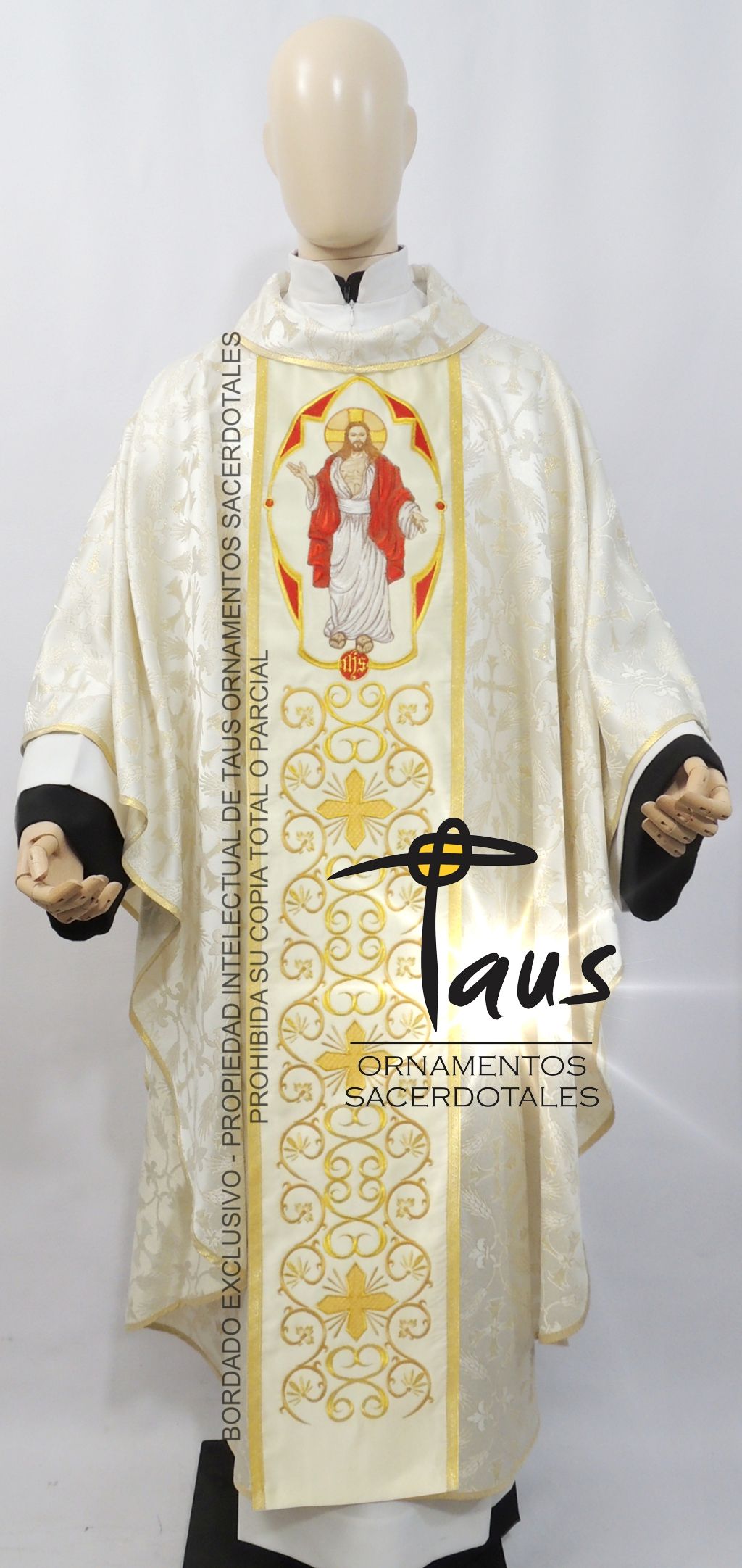 Casulla Cristo Resucitado bordado