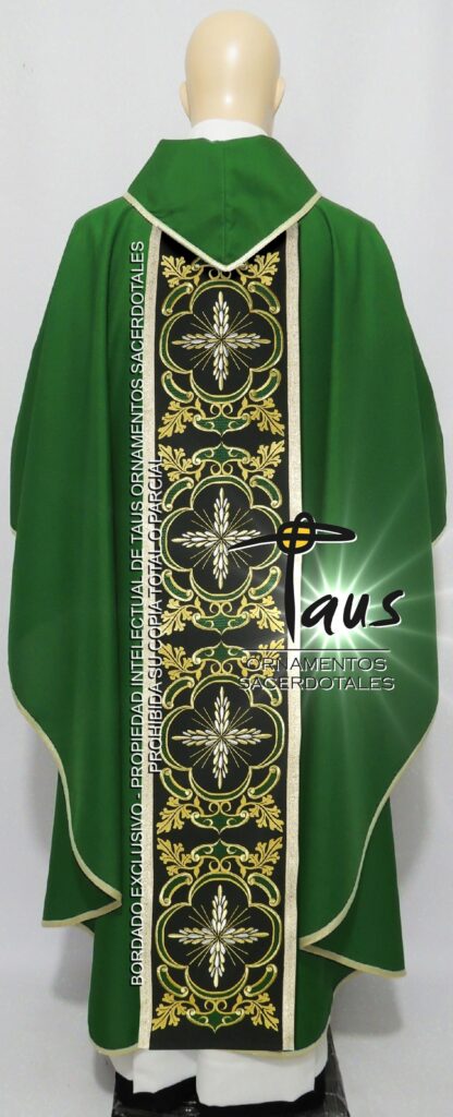 Casulla con estolón bordado - Imagen 2
