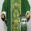 Casulla con estolón bordado