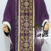 Casulla con estolón bordado