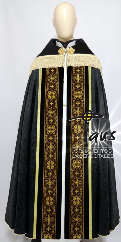 Capa pluvial en tela liviana con bordados - Imagen 2