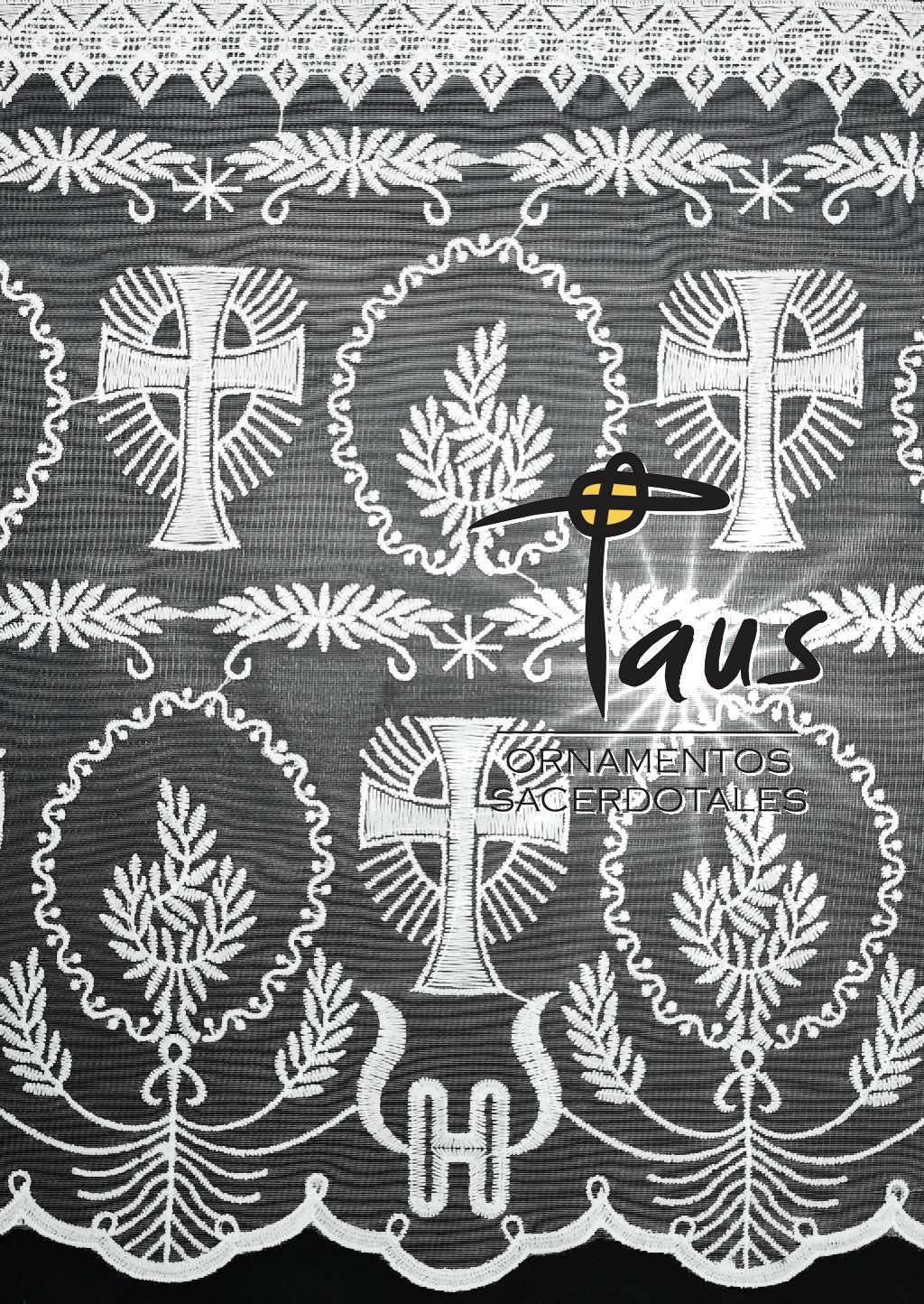 Alba con encaje litúrgico - Imagen 3