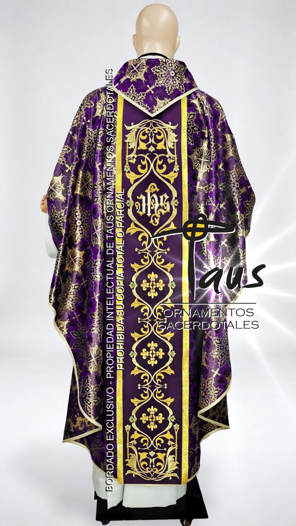 Casulla - Estolón bordado - Imagen 2