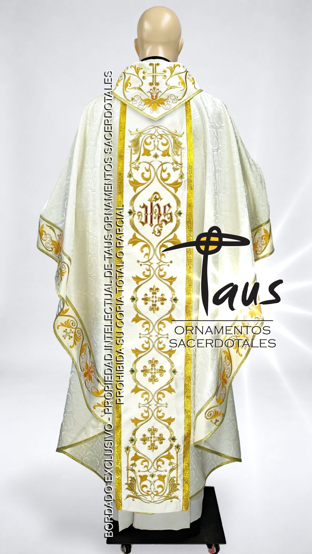 Casulla full bordado - Imagen 2