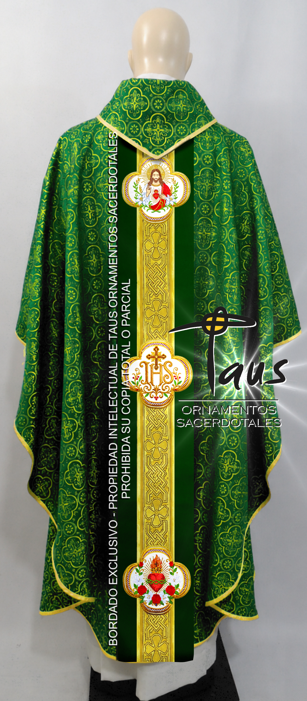 Casulla - Estolón Sagrado Corazón - Imagen 2