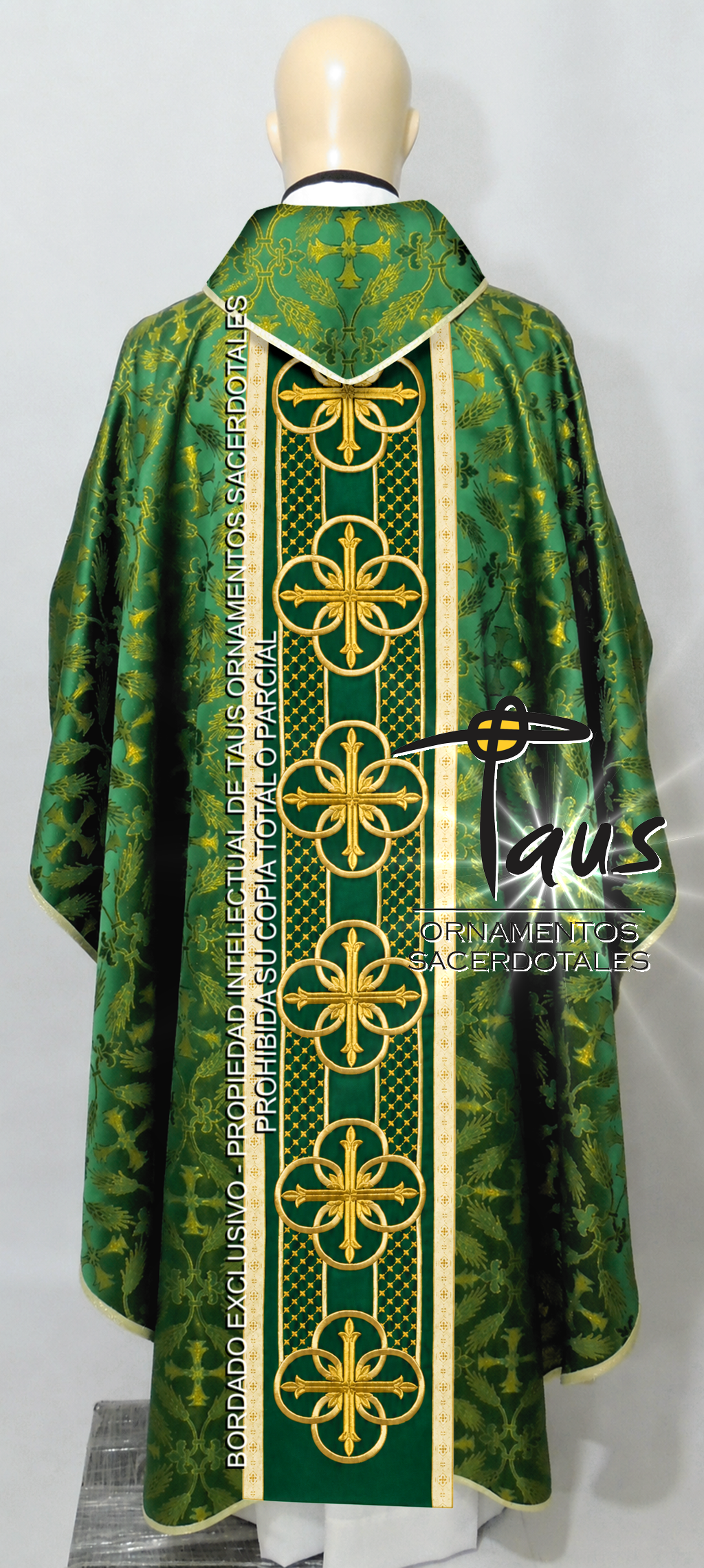 Casulla - Estolón bordado - Imagen 2