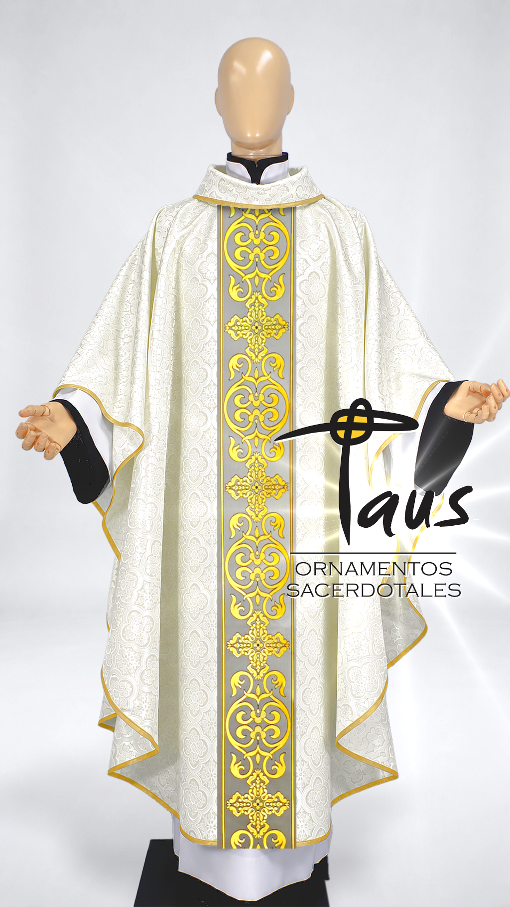 Casulla con galón importado